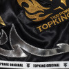 TKB TopKing TKRMS-006 Muay Thai Boxing Shorts Retro Black Free Shipping