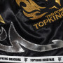 TKB Top King TKRMS-006 Muay Thai Boxing Shorts Retro Black Free Shipping