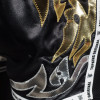TKB TopKing TKRMS-006 Muay Thai Boxing Shorts Retro Black Free Shipping