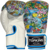 TKB TopKing Boxing Gloves "Songkran" White
