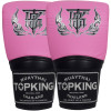 TKB TopKing TKBMU-CT Bag Gloves Muay Thai Boxing Mitts Closed Thumb Pink