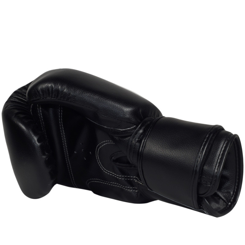 "Muay Thai" Boxing Gloves Black