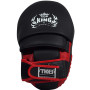 TKB Top King TKFME Focus Mitts Muay Thai Boxing Red-Black