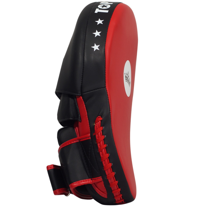 TKB TopKing TKFME Focus Mitts Muay Thai Boxing Red-Black