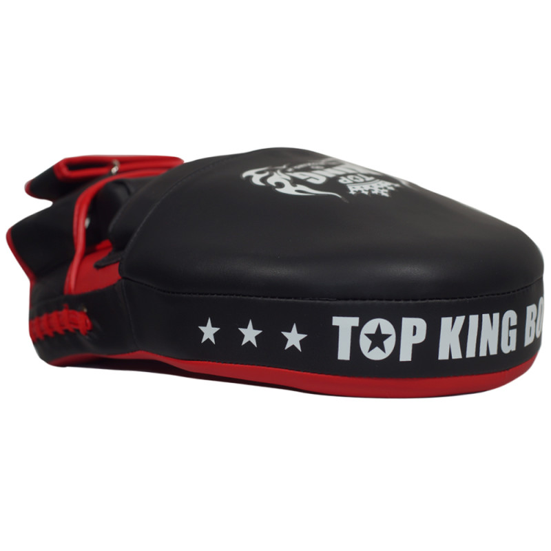 TKB TopKing TKFME Focus Mitts Muay Thai Boxing Red-Black