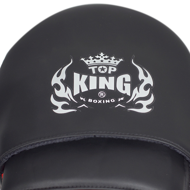 TKB TopKing TKFME Focus Mitts Muay Thai Boxing Red-Black
