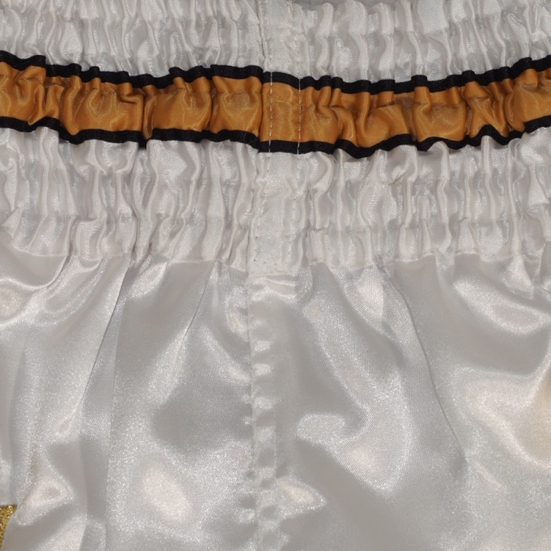 TKB TopKing TKTBS-051 Muay Thai Boxing Shorts White Free Shipping