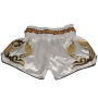 TKB Top King TKTBS-051 Muay Thai Boxing Shorts White Free Shipping