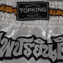 TKB Top King TKTBS-051 Muay Thai Boxing Shorts White Free Shipping