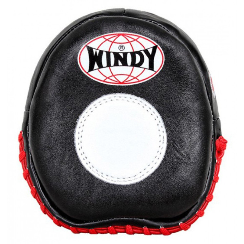 Windy PP12 Focus Mitts Muay Thai Boxing "Agility" Black