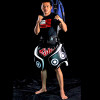 Fairtex TP3 Thigh Pads Muay Thai Boxing Black