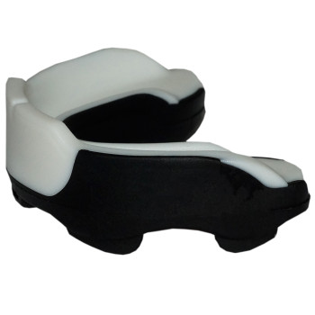 Sirius Mouth Guard Gel Muay Thai Boxing Free Shipping Black-White