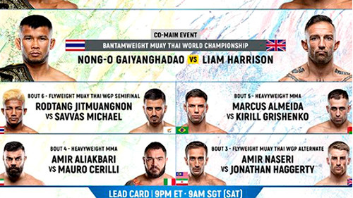 ‘I’M COMING FOR BLOOD’ – NONG-O GAIYANGHADAO WARNS LIAM HARRISON AHEAD OF WORLD TITLE FIGHT