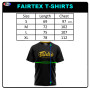 Fairtex TST148 T-Shirt Muay Thai Boxing Cotton Training Casual Black-Gold Free Shipping