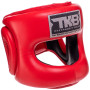 TKB Top King TKHGPT (CC) Boxing Headgear Head Guard Full Face Bumper Red