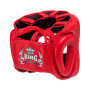 TKB Top King TKHGPT (CC) Boxing Headgear Head Guard Full Face Bumper Red