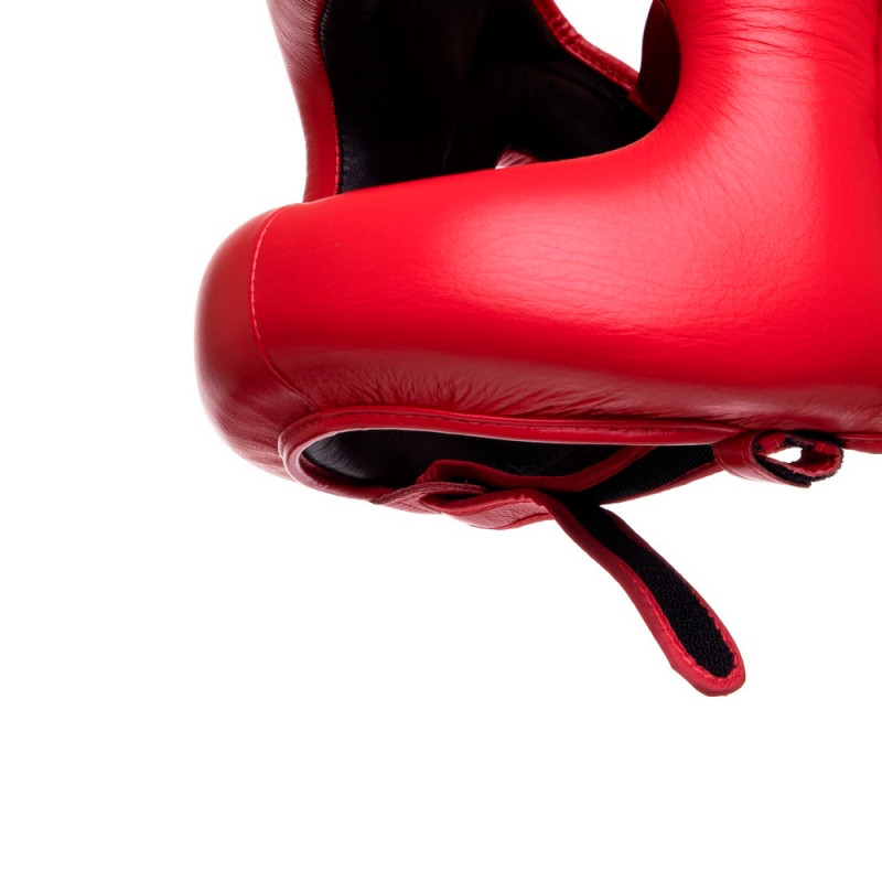 TKB TopKing TKHGPT (CC) Boxing Headgear Head Guard Full Face Bumper Red