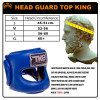 TKB TopKing TKHGPT (CC) Boxing Headgear Head Guard Full Face Bumper Blue