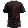 Fairtex TST174 T-Shirt Muay Thai Boxing Training "Lamborghini" Black-Red Free Shipping