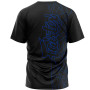 Fairtex TST174 T-Shirt Muay Thai Boxing Training "Lamborghini" Black-Blue Free Shipping