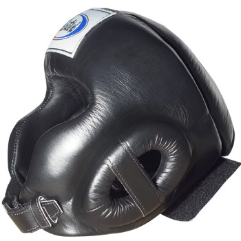 Fairtex HG6 Boxing Headgear Head Guard Competition Black