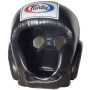 Fairtex HG6 Boxing Headgear Head Guard Competition Black