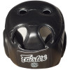 Fairtex HG6 Boxing Headgear Head Guard Competition Black