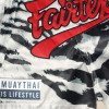 Yoth Kids Fairtex BSK2103 Muay Thai Shorts "White Tiger" Free Shipping