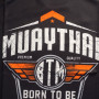 Youth Kids "Born To Be" SMT-D-1 T-shirts Muay Thai Boxing Training Quick Dry Free Shipping