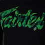 Fairtex TST179 T-Shirt Muay Thai Boxing Cotton Training Casual Black-Camo Free Shipping