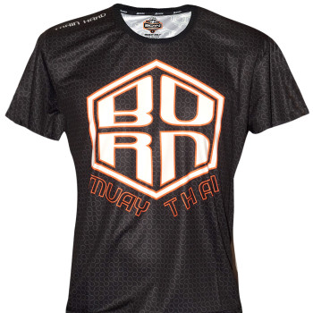 "Born To Be" SMT-6026  T-Shirt Muay Thai Boxing Training Gym Quick Dry Free Shipping