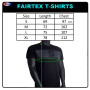 Fairtex TST193 T-Shirt Muay Thai Boxing Cotton Training Casual Rubber Print Black Free Shipping