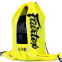 Fairtex BAG6 Backpack Muay Thai Boxing Sack Gym Bag Yellow