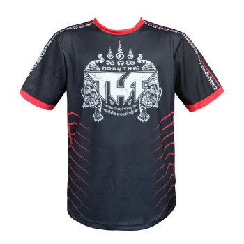 TUFF "True Power Double Tiger" T-Shirt Muay Thai Boxing Training Casual Free Shipping