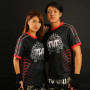 TUFF "True Power Double Tiger" T-Shirt Muay Thai Boxing Training Casual Free Shipping