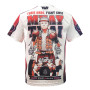 TUFF "Motivation Train Hard Fight Easy" T-Shirt Muay Thai Boxing Training Casual Free Shipping