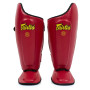 Fairtex SP8 Muay Thai Boxing Shin Guards "Ultimate" Red