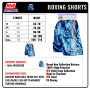 Nationman Trunks Boxing Blue Free Shipping