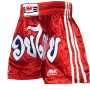 Nationman Muay Thai Boxing Shorts Red Free Shipping