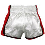 Lumpinee Muay Thai Boxing Shorts Retro White Free Shipping