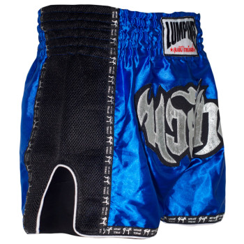 Lumpinee Muay Thai Boxing Shorts Retro Blue Free Shipping