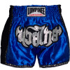 Lumpinee Muay Thai Boxing Shorts Retro Blue Free Shipping