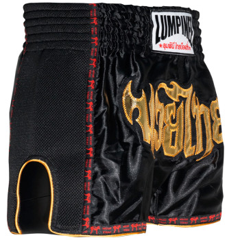 Lumpinee Muay Thai Boxing Shorts Retro Black Free Shipping