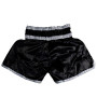 Lumpinee Muay Thai Boxing Shorts "Fringe Wheel" Black Free Shipping