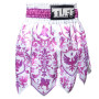 TUFF Muay Thai Boxing Shorts Gladiator White-Purple