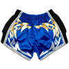 TKB TopKing TKRMS-006 Muay Thai Boxing Shorts Retro Blue Free Shipping