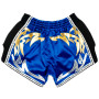TKB Top King TKRMS-006 Muay Thai Boxing Shorts Retro Blue Free Shipping