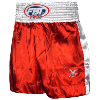 FBT Classic Boxing Shorts Red Free Shipping