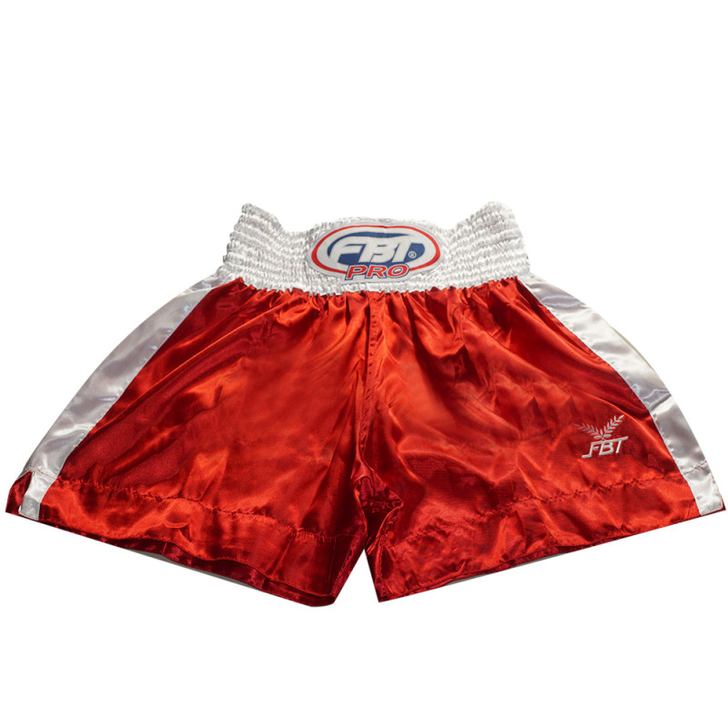 FBT Classic Boxing Shorts Red Free Shipping