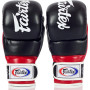 Fairtex FGV18 MMA Gloves "Sparring Grappling" Black-Red